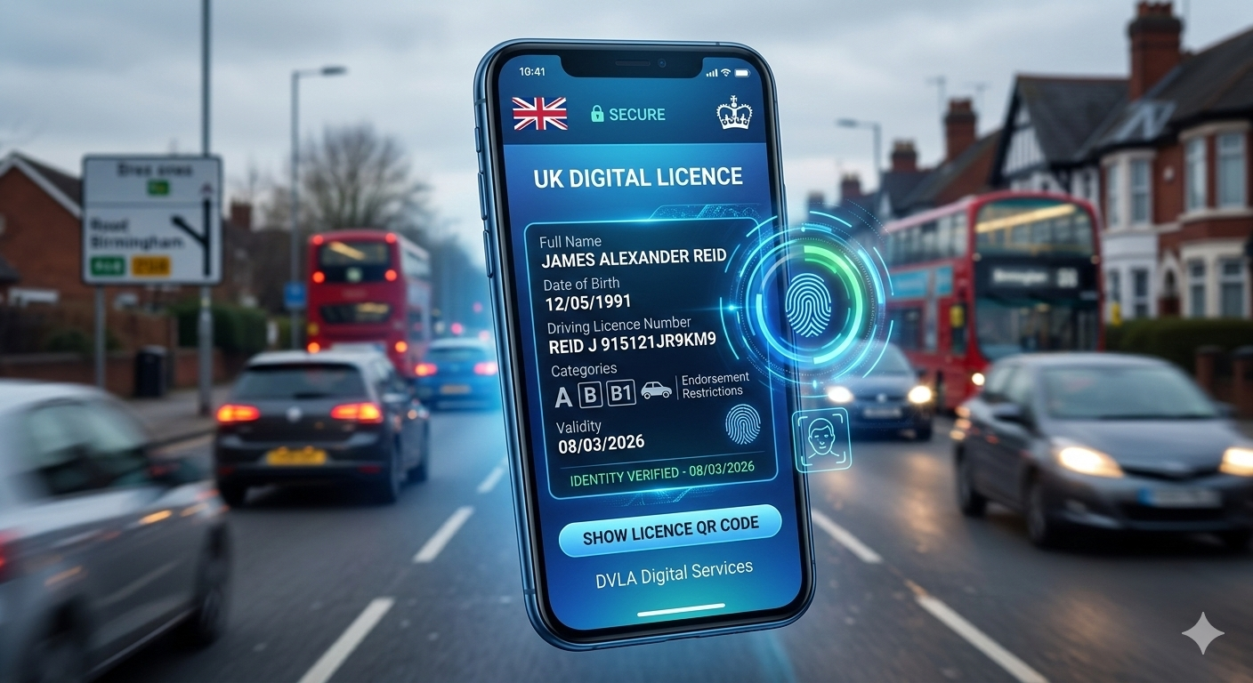 Digital Driving Licence Rollout: What UK Drivers and Dealers Need to Know